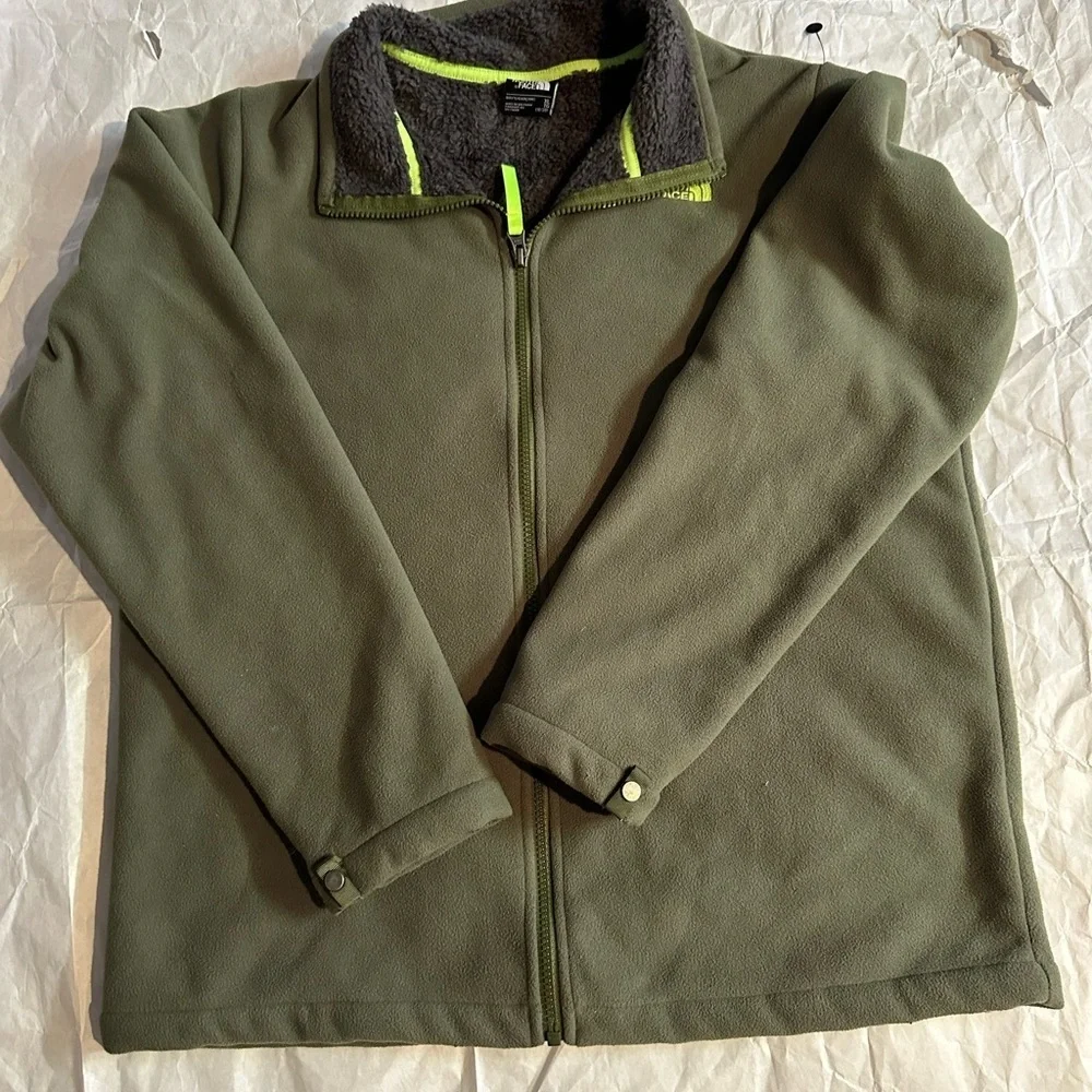The North Face Charcoal Fleece Jacket